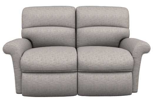 La-Z-Boy® Robin Smoke Power Reclining Loveseat with Headrest and Lumbar-1