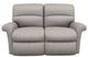 La-Z-Boy® Robin Smoke Power Reclining Loveseat with Headrest and Lumbar-1