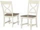 Winners Only® Torrance Gray/White Dining Side Chair-2