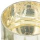 A & B Home Clear/Silver Lidded Jar -3