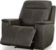 Flexsteel® Odell Grey Power Recliner with Power Headrest and Lumbar-4