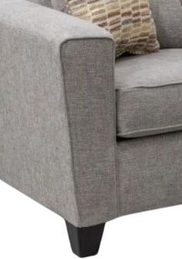 Fusion Furniture Everleigh Taupe Loveseat-2