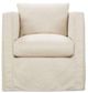 Robin Bruce Rothko Slipcover Swivel Chair-1