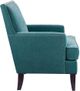 Olliix by Madison Park Blue Colton Track Arm Club Chair-1