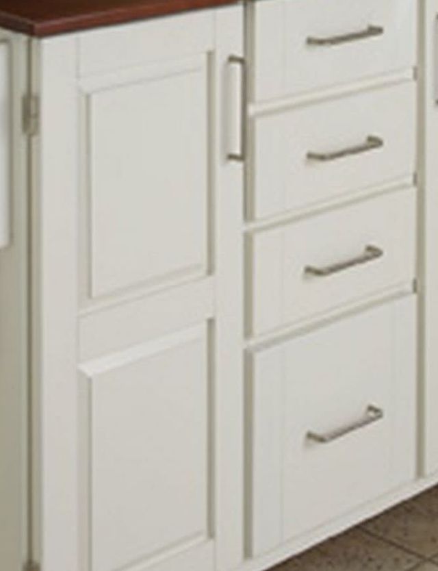 homestyles® Create-a-Cart Off-White Kitchen Cart-2