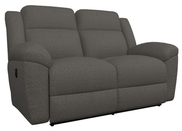 La-Z-Boy® Joel Charcoal Manual Reclining Loveseat-0
