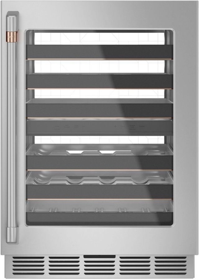 Café™ 24" 4.7 Cu. Ft. Stainless Steel Wine Cooler-0