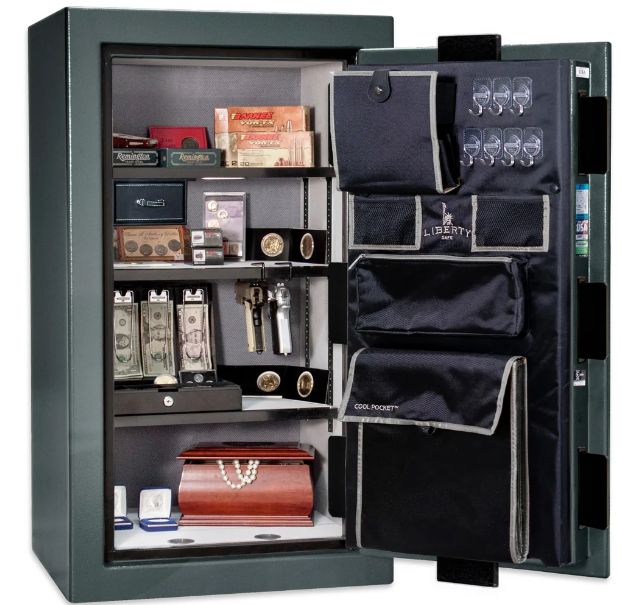 Liberty Safe Premium Home Forest Mist Gloss 12 Gun Safe-1