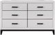 Global Furniture USA Kate Foil White Dresser-1