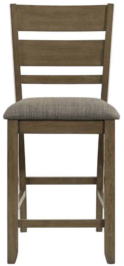 Liberty Furniture Brook Bay Gray/Sandstone Counter Height Chair-2
