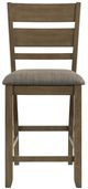 Liberty Furniture Brook Bay Gray/Sandstone Counter Height Chair-2