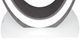 Mazin Furniture London White Lacquer End Table with U-Shaped Pedestal Base-3