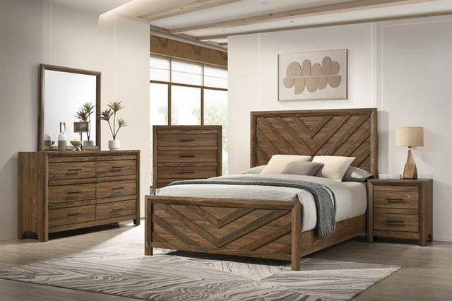 New Classic® Home Furnishings Biscayne Sable Dresser and Mirror-1