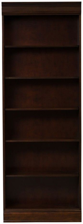 Liberty Furniture Brayton Manor Cognac Junior Executive 84" Bookcase-2