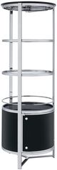 Elements International Lalia Black Wine Rack-0
