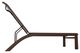 Telescope Casual Kendall Abalone/Kona Aluminum/Fabric Outdoor Sling Stacking Armless Lay-Flat Chaise-2