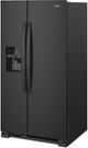 Whirlpool® 36 in. 24.6 Cu. Ft. Black Side-by-Side Refrigerator-3
