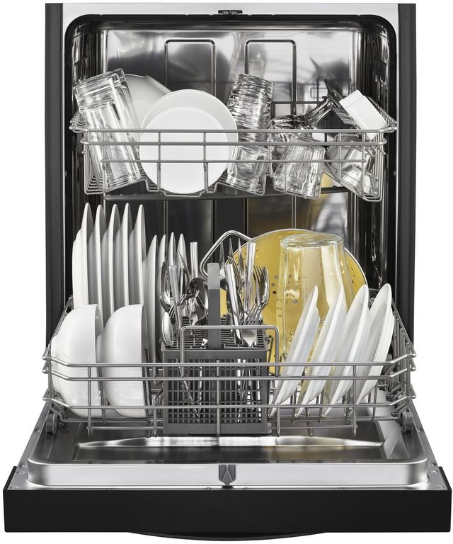 Whirlpool® 24" Black Built In Dishwasher-2