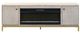 Martin Furniture Vancouver Greige 80" Fireplace TV Stand-2