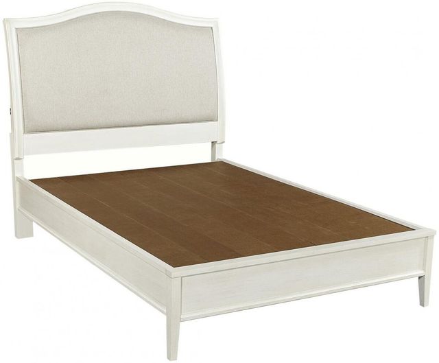 aspenhome® Charlotte White Full Upholstered Bed-1