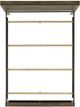 Elements International Bailey 4-Piece Warm Walnut Youth King Panel Bedroom Set-3