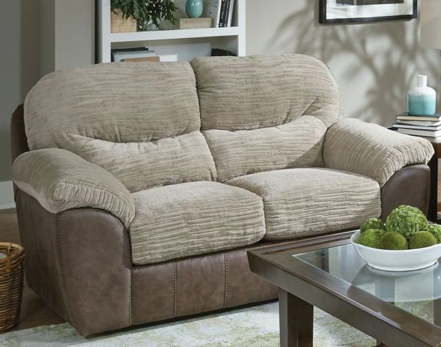 Jackson Furniture McMahon Bark Glider Loveseat-4