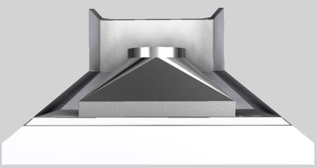 Vent-A-Hood® 60" White Wall Mounted Range Hood-3