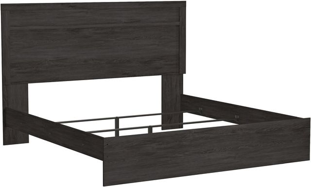 Signature Design by Ashley® Belachime Charcoal King Panel Headboard/Footboard-1