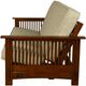Kodiak Furniture Alexa Black Walnut/Taber Cashmere Full Futon-3