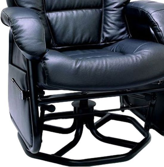 PEL International PEL 02 Series Black Manual Recliner-1