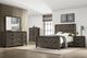 Elements International Eleanor Mocha Gray Nightstand -1