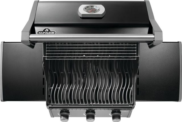 Napoleon Rogue® 425 3-Burner Black Freestanding Liquid Propane Grill-4