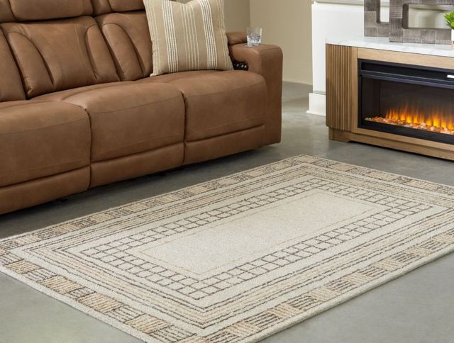 Signature Design by Ashley® Idaman Brown/Taupe 5'x7' Area Rug-3