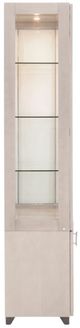 Michael Amini® Fantosini Silver Leaf Display Cabinet-5