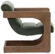Dovetail Furniture Bridges Sierra Sage/Natural Occasional Chair-2