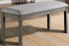 Furniture of America® Laquila Gray Dining Bench