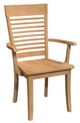 Bermex® Customizable CB-1322 Dining Arm Chair-1
