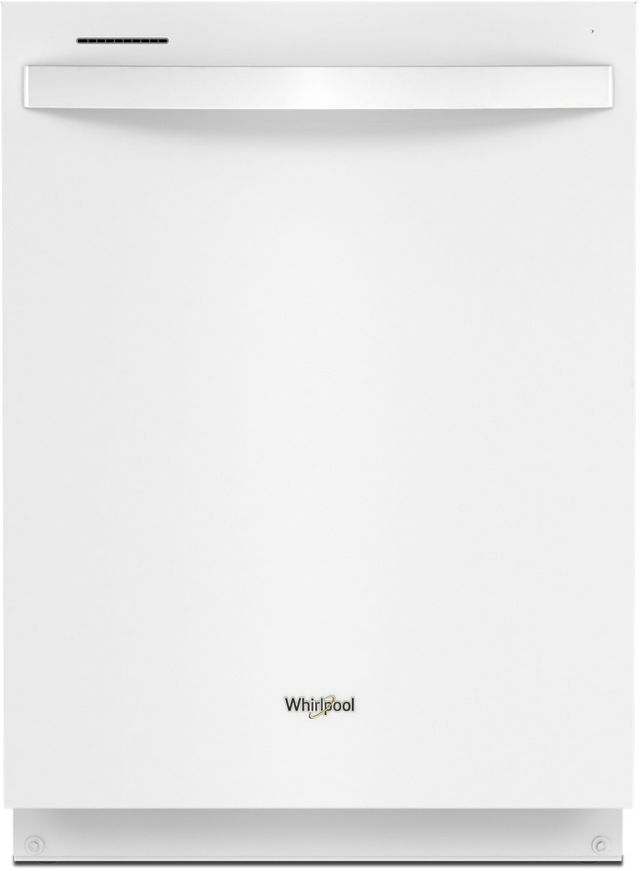 Whirlpool® 24" White Built-In Dishwasher-0