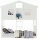 ACME Furniture Rohan Cottage White Twin Over Twin Youth Bunk Bed-3