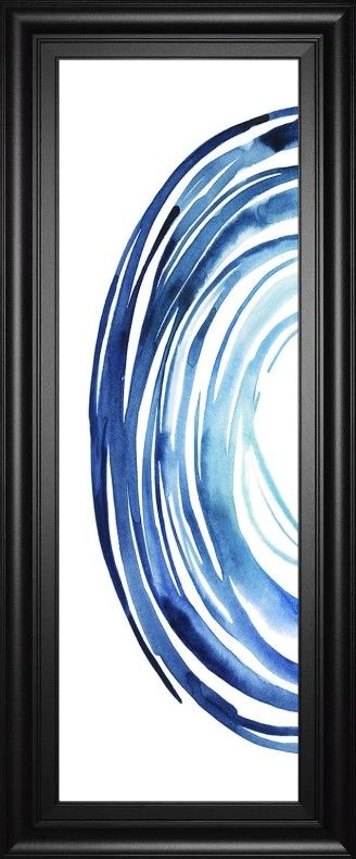 Classy Art Blue Vortex I by Grace Popp Wall Art-0