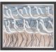 Stylecraft Egret Migration Beige/Gray/Light Blue/White Wall Art-0
