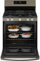 GE® 30'' Fingerprint Resistant Slate Freestanding Gas Range-2