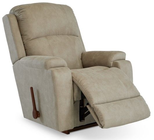 La-Z-Boy® Dorian Sand Manual Rocking Recliner-4