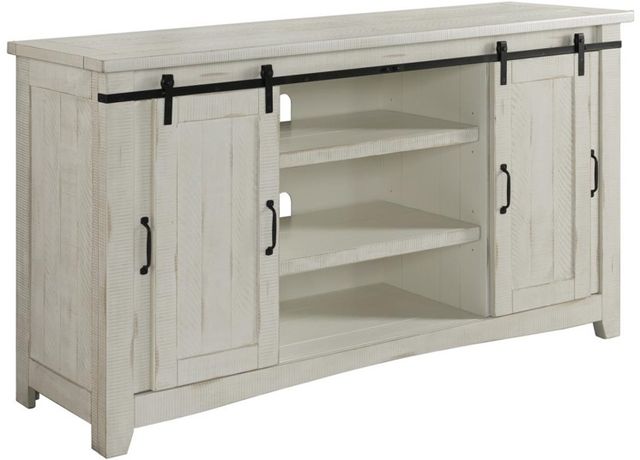 Martin Svensson Rustic Antique White Media Console-0