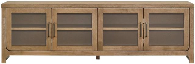 Coaster® Brenham Washed Oak Media Console TV Stand-1