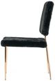 VIG Furniture Candace 2-Piece Black/Rosegold Modern Dining Chair Set-4