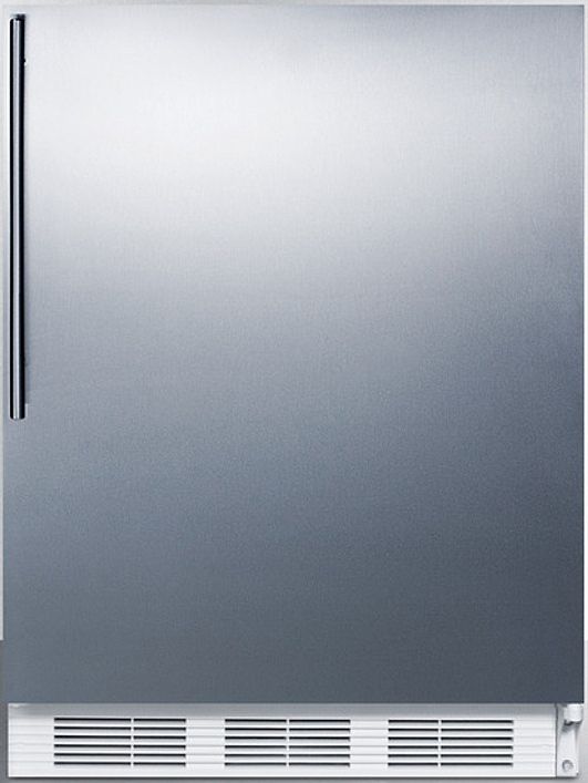 Summit® 24" 5.1 Cu. Ft. Stainless Steel Compact Refrigerator-0