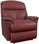 La-Z-Boy® Reed Wine Leather Manual Rocking Recliner-0