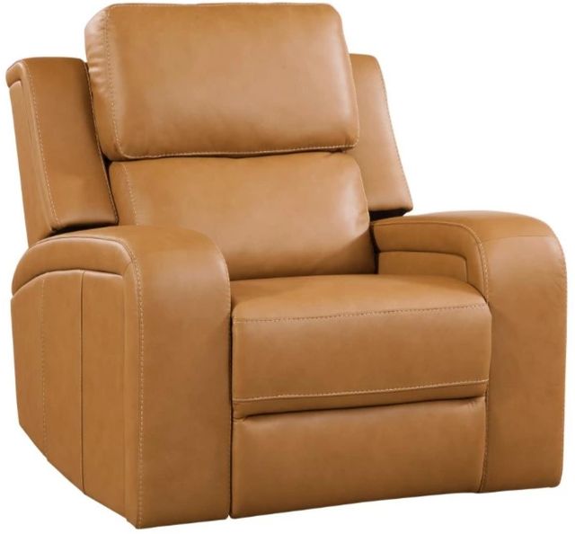 Corinthian Furniture Nova Butternut Power Recliner with Power Headrest-0
