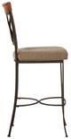 Powell® Hamilton Bronze/Medium Cherry Bar Stool-4